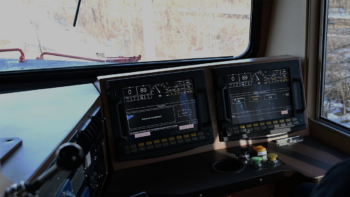 Railroads have used Wabtec’s Trip Optimizer to operate their trains for more than 1 billion auto miles, the equivalent of more than 40,000 trips around the Earth. (Wabtec Photograph)